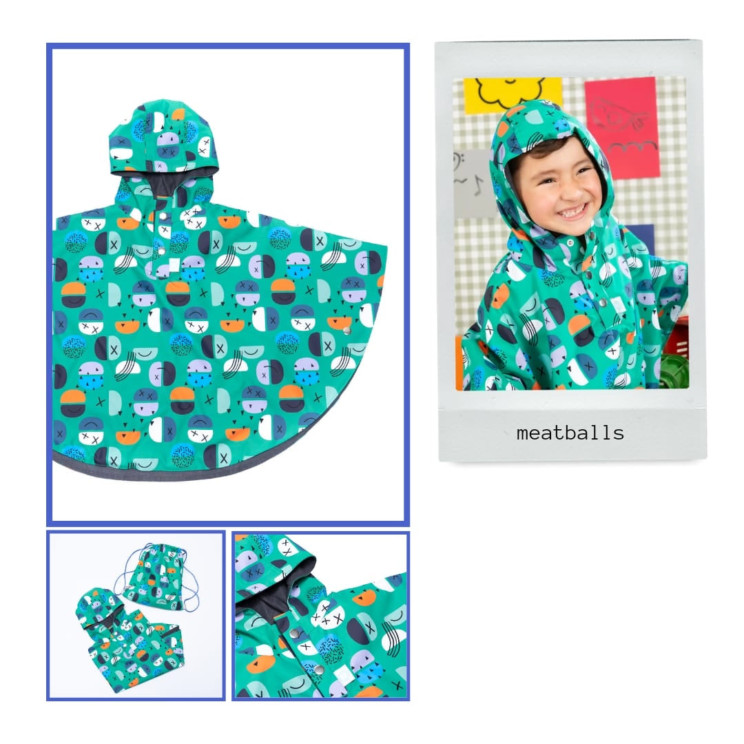 Capa de Lluvia Meatballs