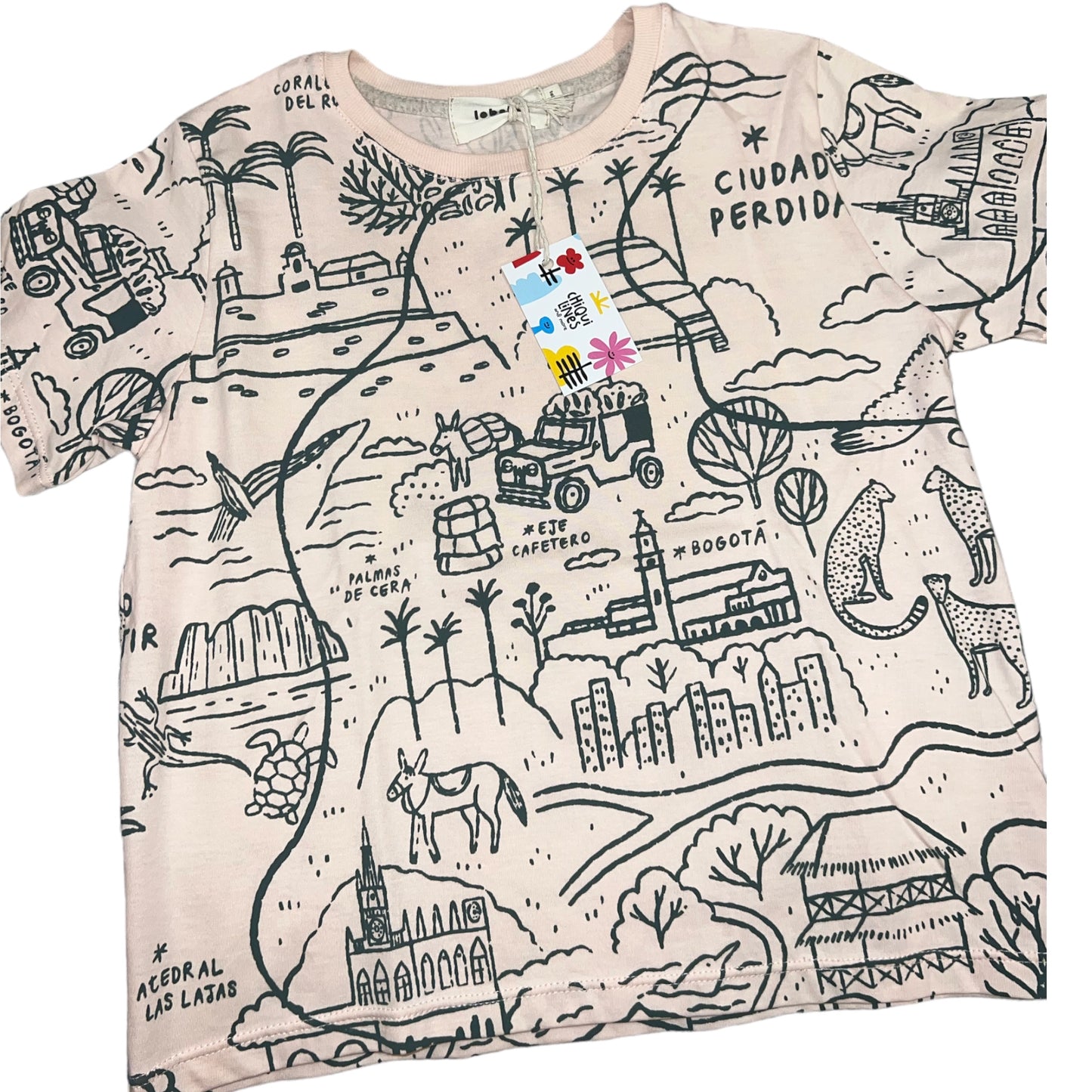 T-shirt Cartografía