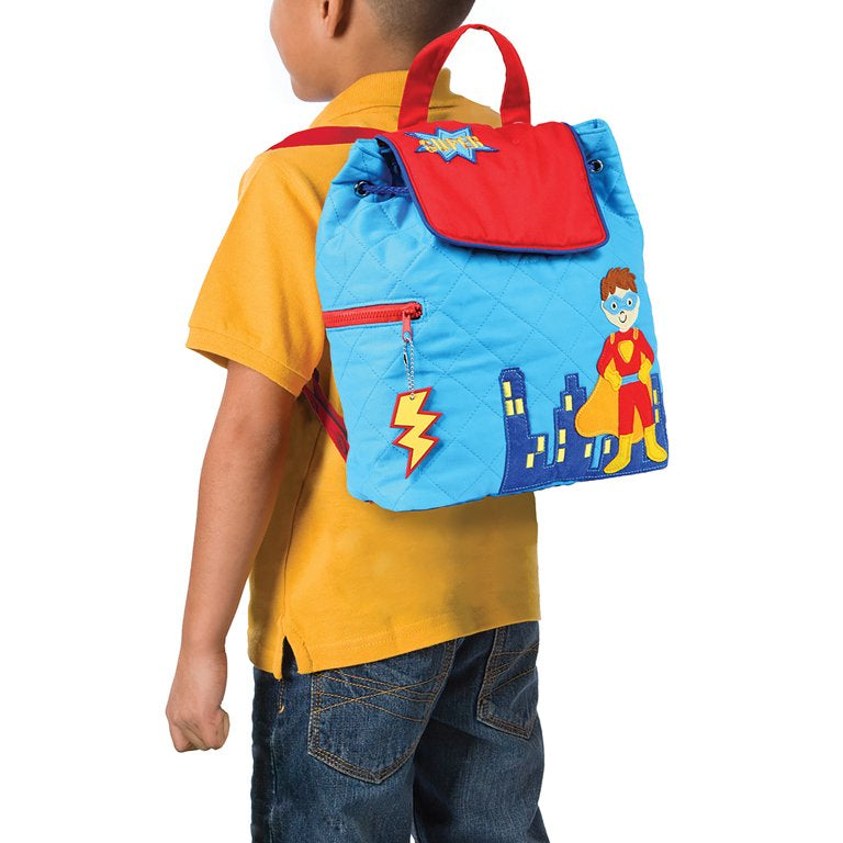 Quilted Backpack Super Hero