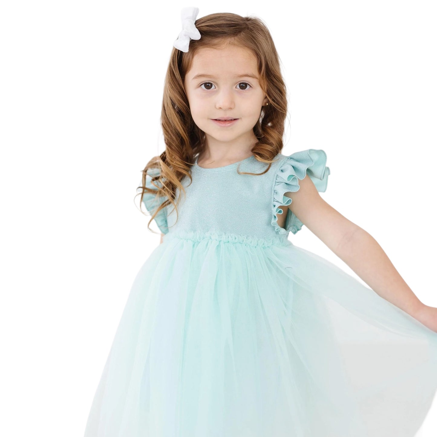 Vestido Sage Shimmer Tutu