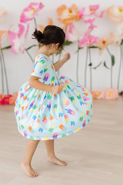 SWEET TREAT S/S POCKET TWIRL DRESS