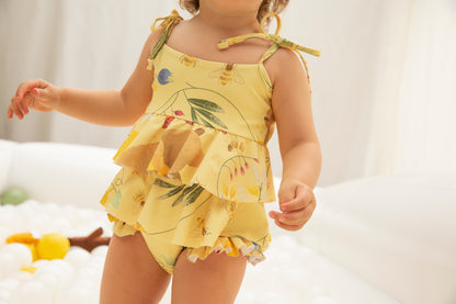 Vestido de Baño Osos Amarillos