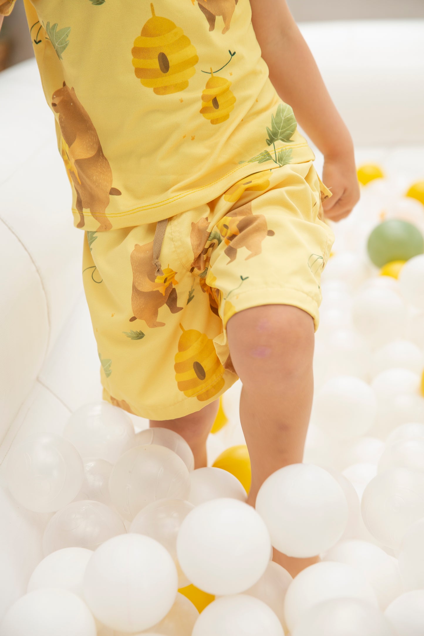 Vestido de Baño Osos Amarillos