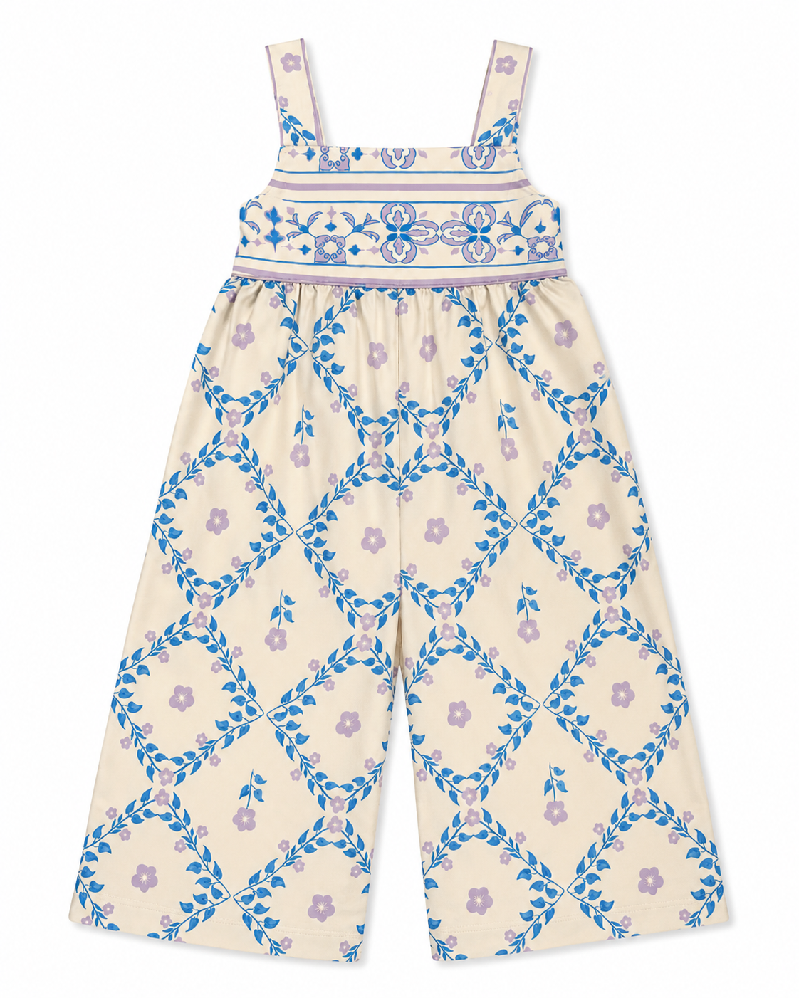 Floral Wide-Leg Jumpsuit