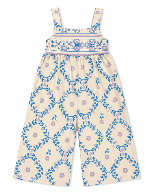 Floral Wide-Leg Jumpsuit