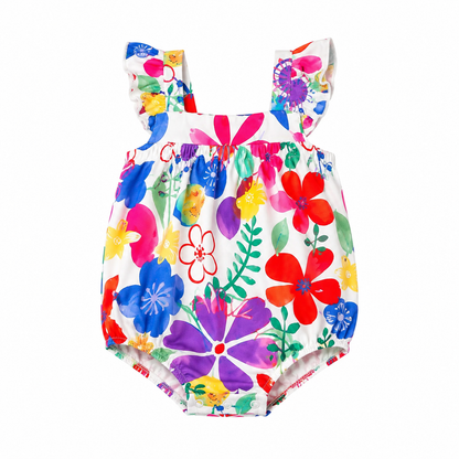 Romper Tropical Floral