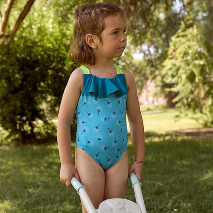Vestido de baño turquesa