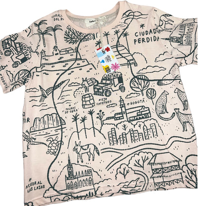 T-shirt Cartografía