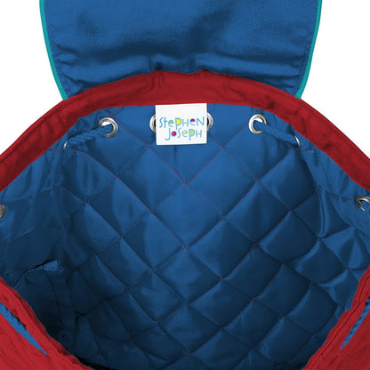 Quilted Backpack Snake/Bug