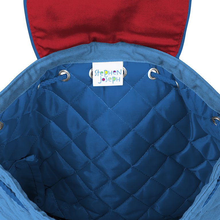 Quilted Backpack Super Hero