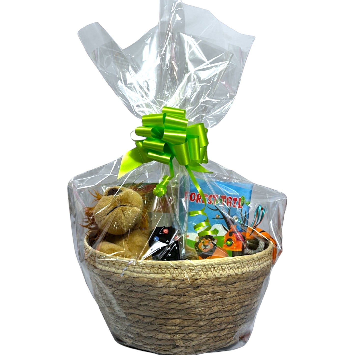 Baby Boy Basket Animals