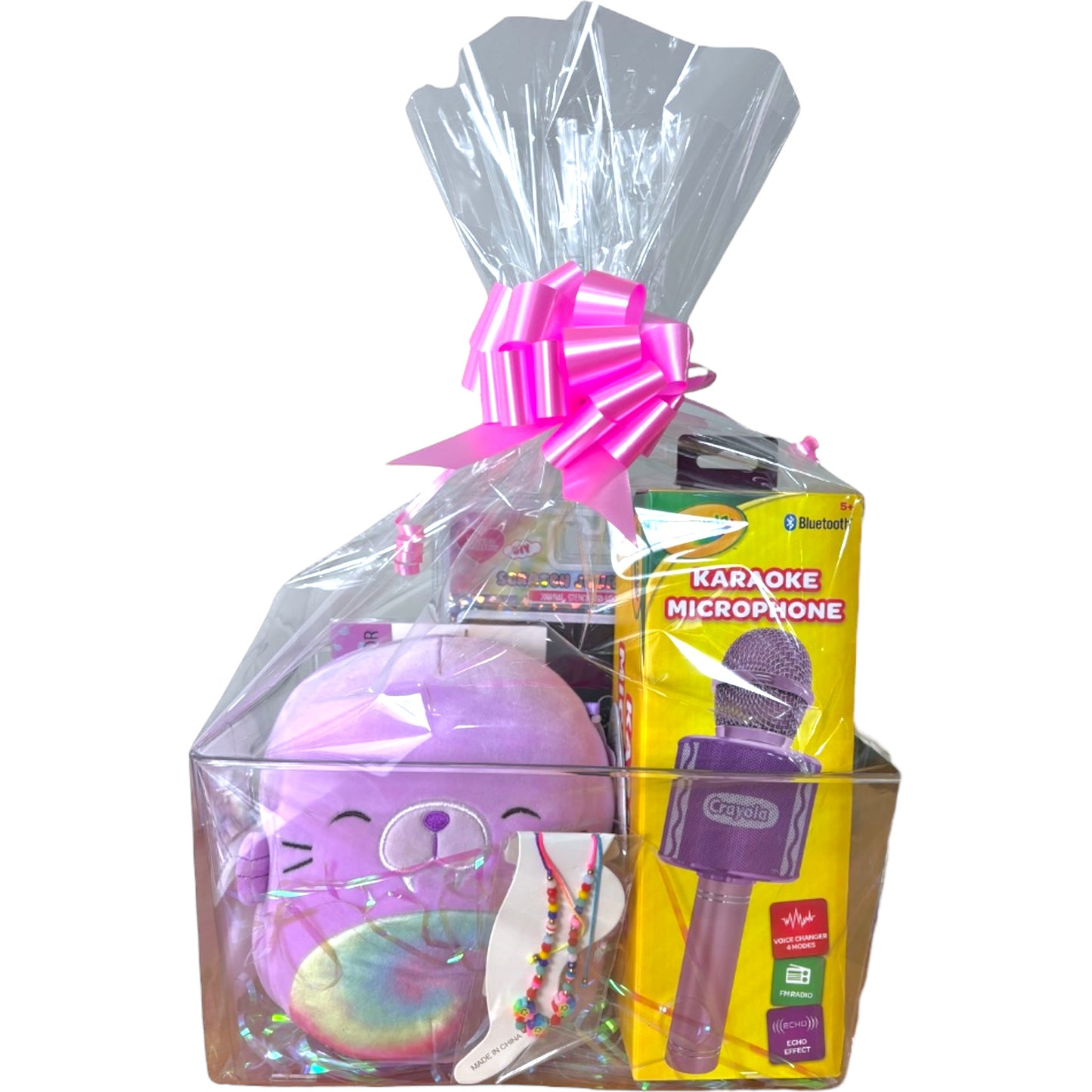 Girl Karaoke Basket