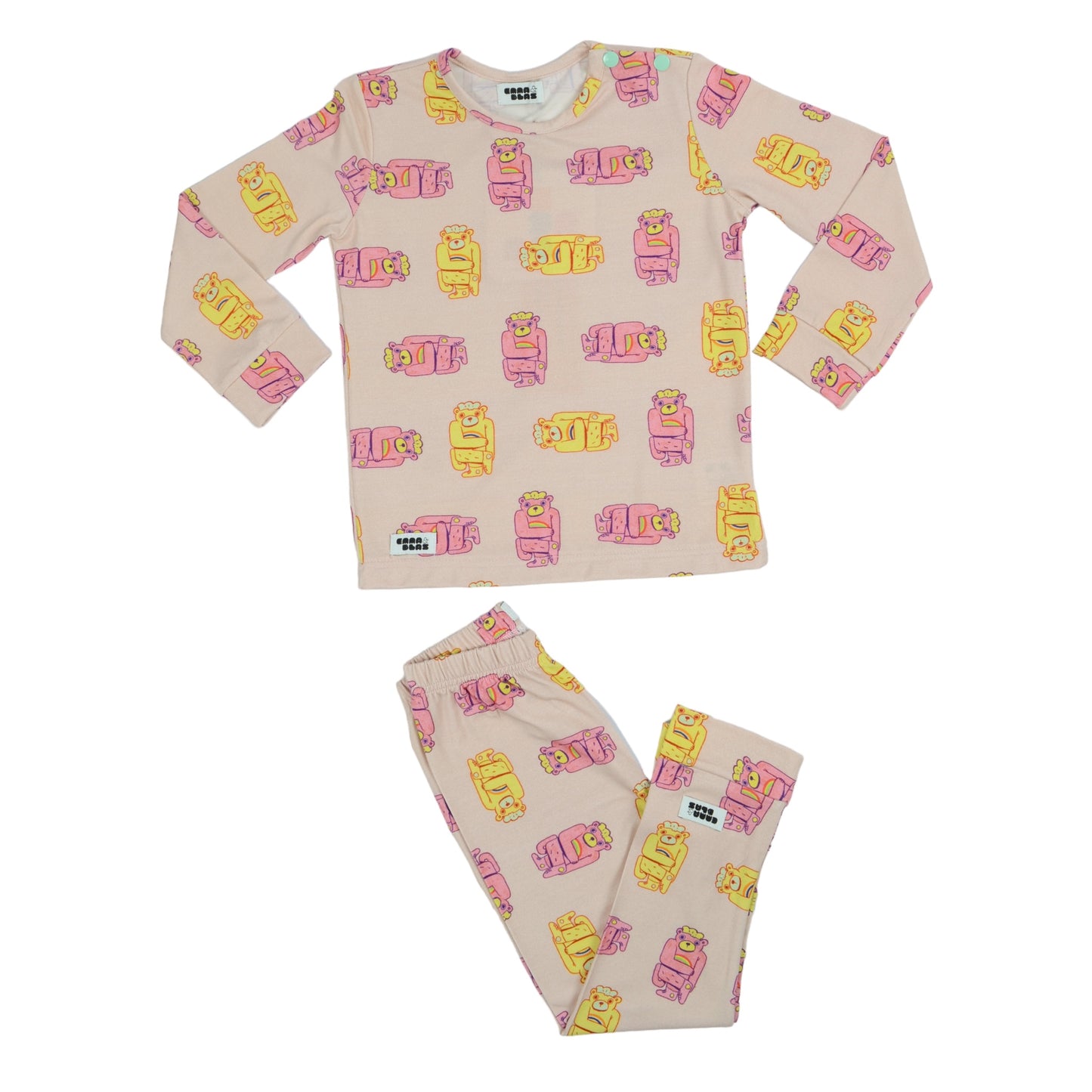 Pijama Oso Chef Arcoíris