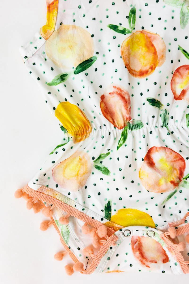 Romper Peach