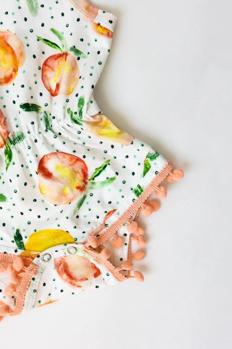 Romper Peach