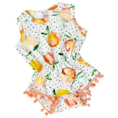 Romper Peach