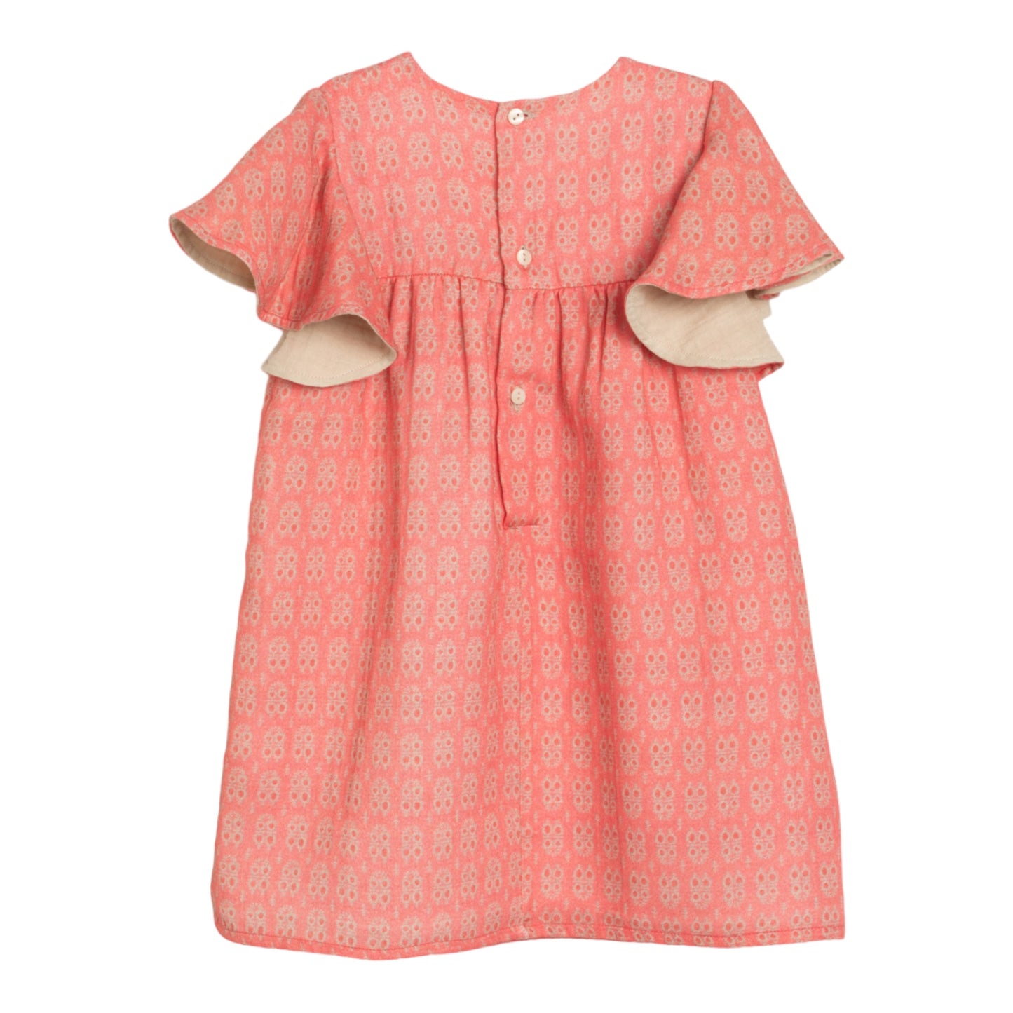 Vestido Manga Capa Geométrica