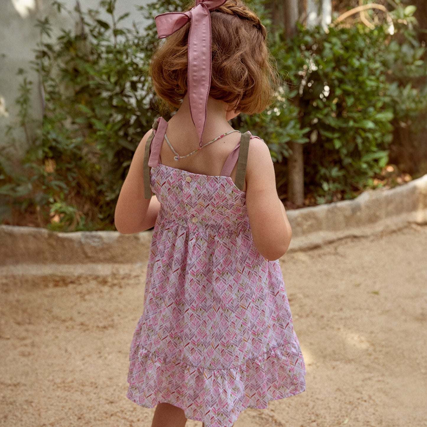 Vestido Ramas Moradas