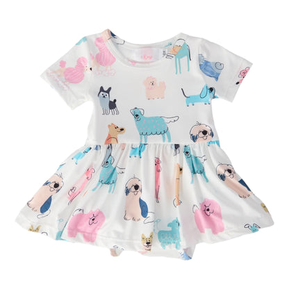 PUPPY PALS S/S TWIRL BODYSUIT