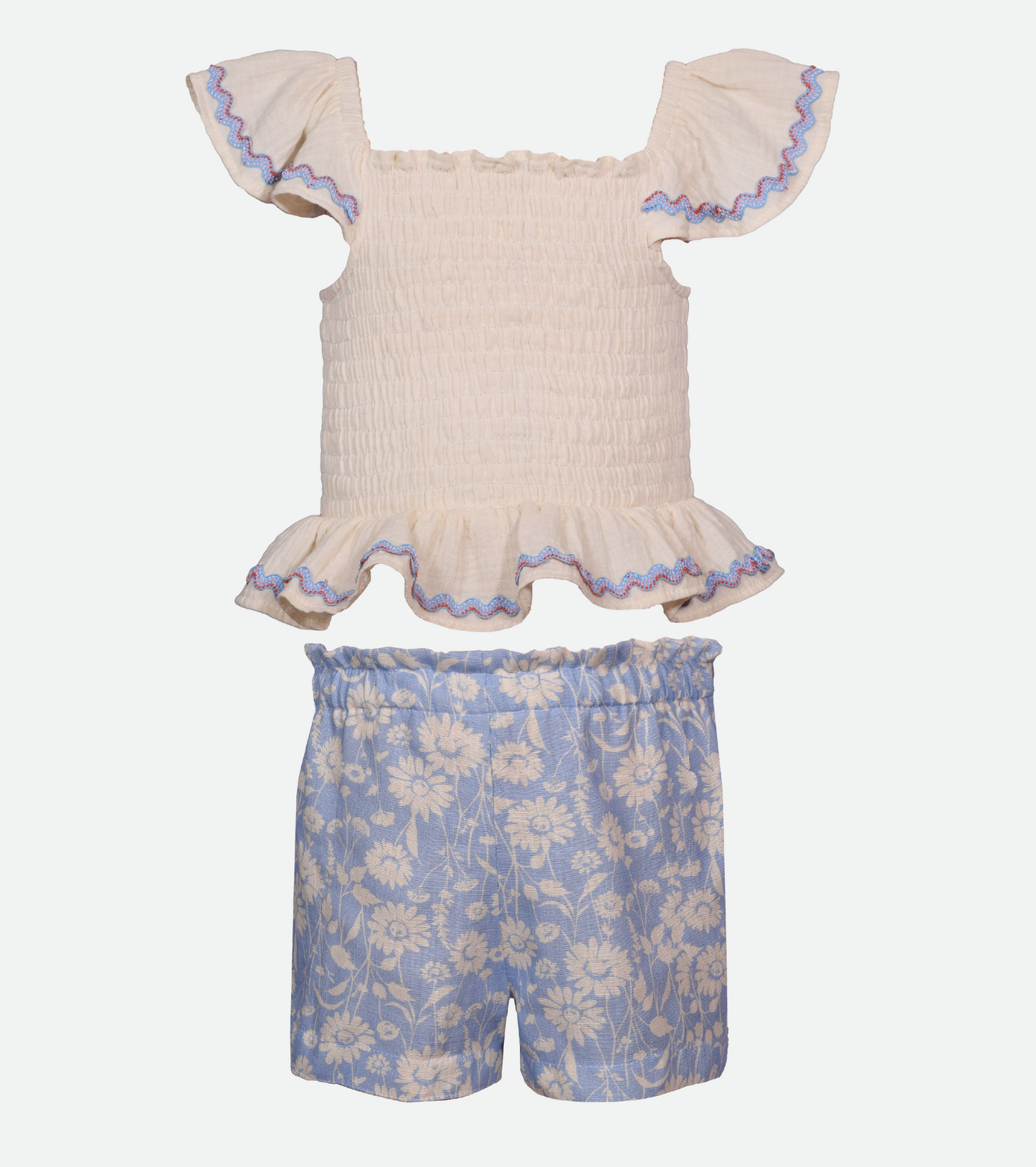 Dani Smocked Top & Short Set