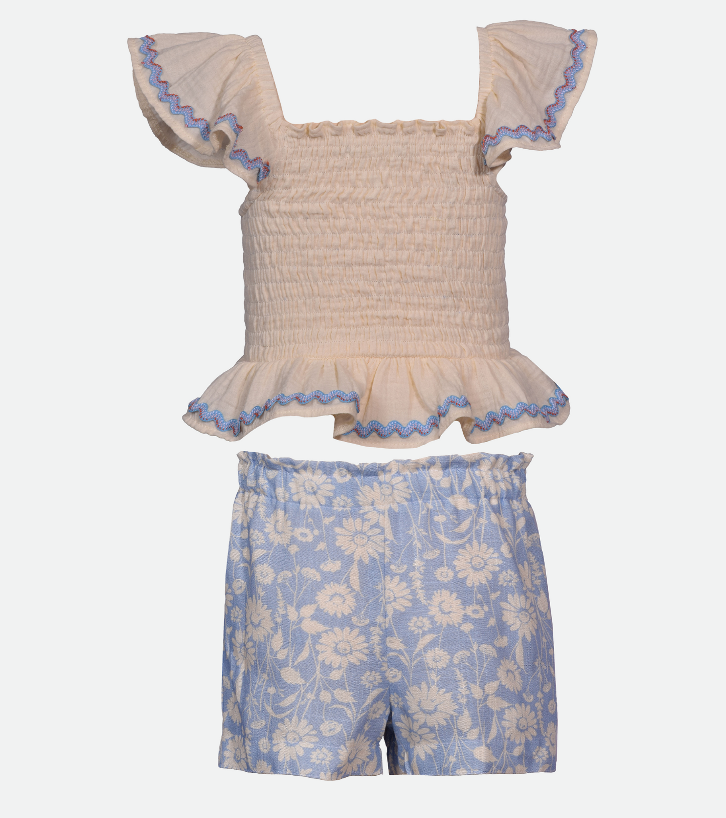 Dani Smocked Top & Short Set