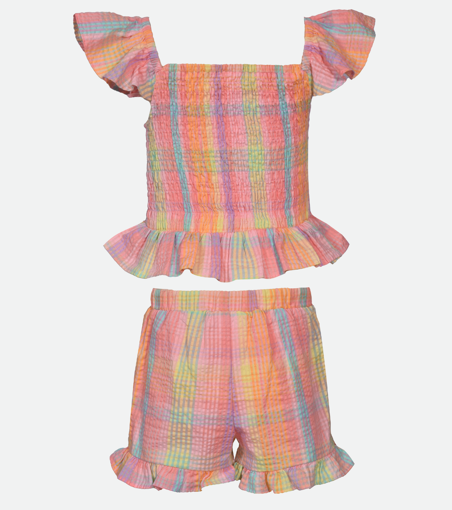 Tess Smocked Skort Set