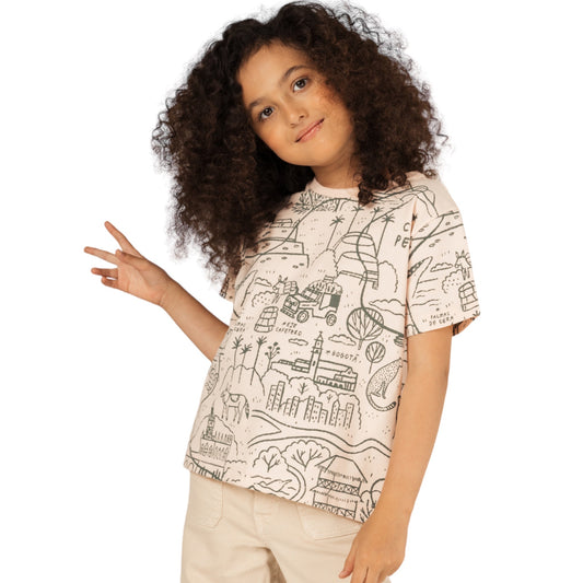 T-shirt Cartografía