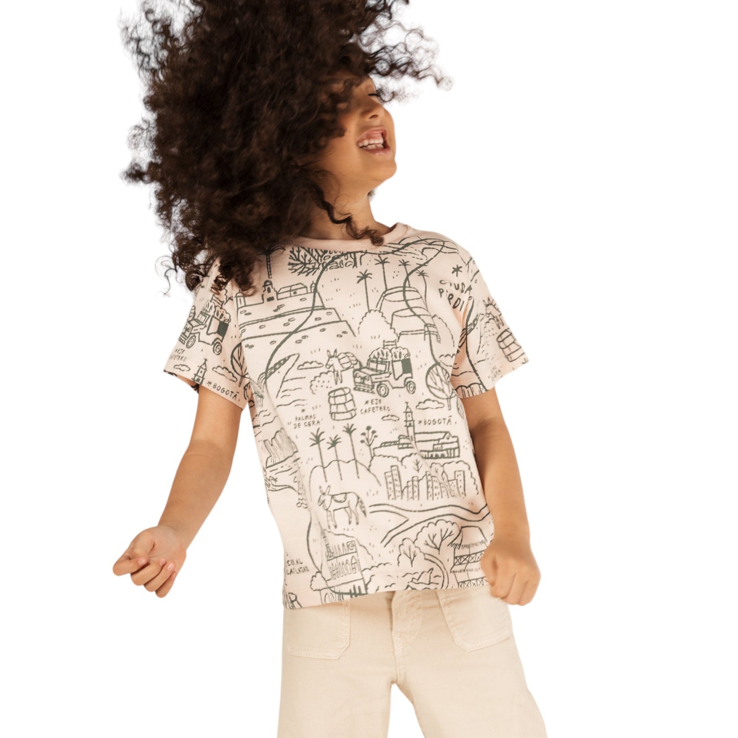 T-shirt Cartografía