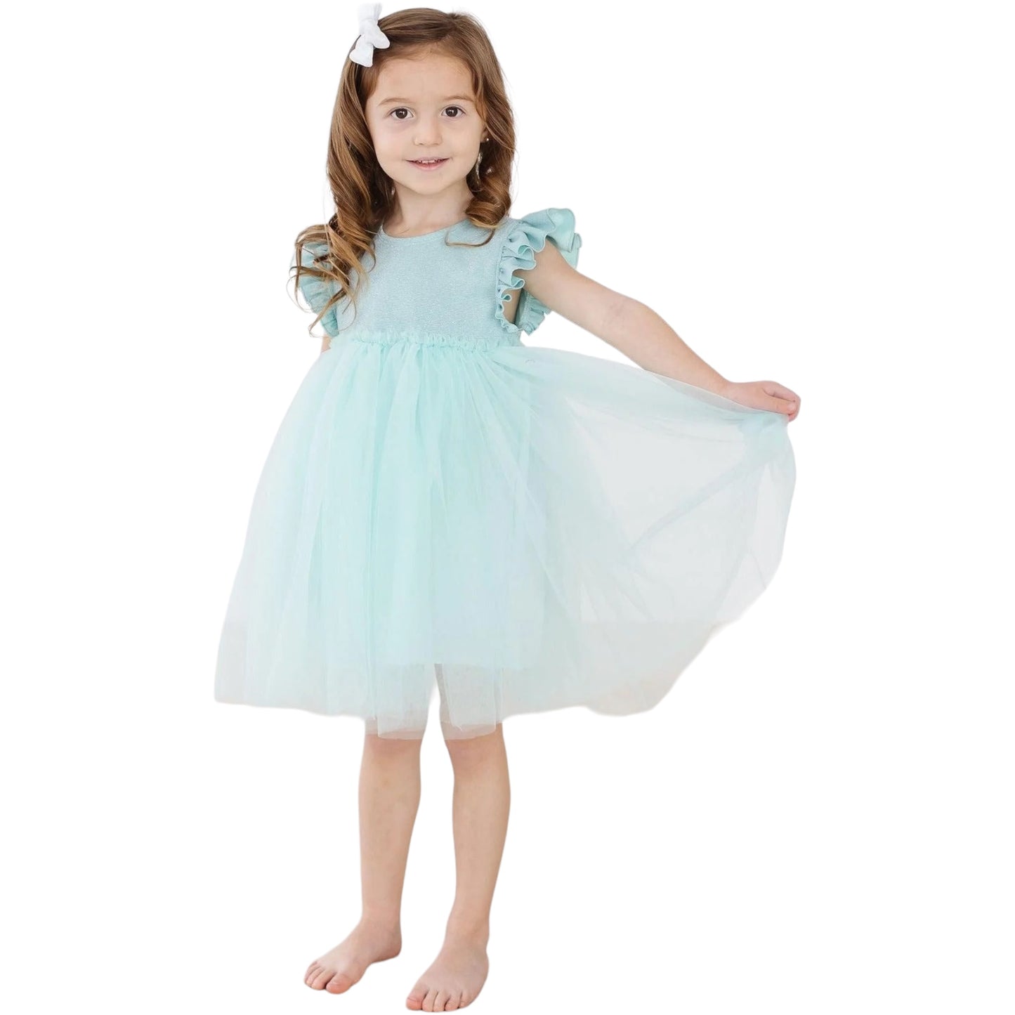 Vestido Sage Shimmer Tutu