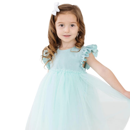 Vestido Sage Shimmer Tutu