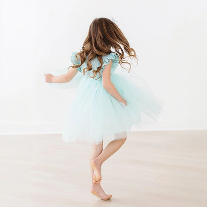 Vestido Sage Shimmer Tutu