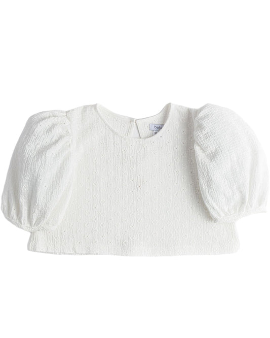 Blusa Camelia - Algodón Bordado