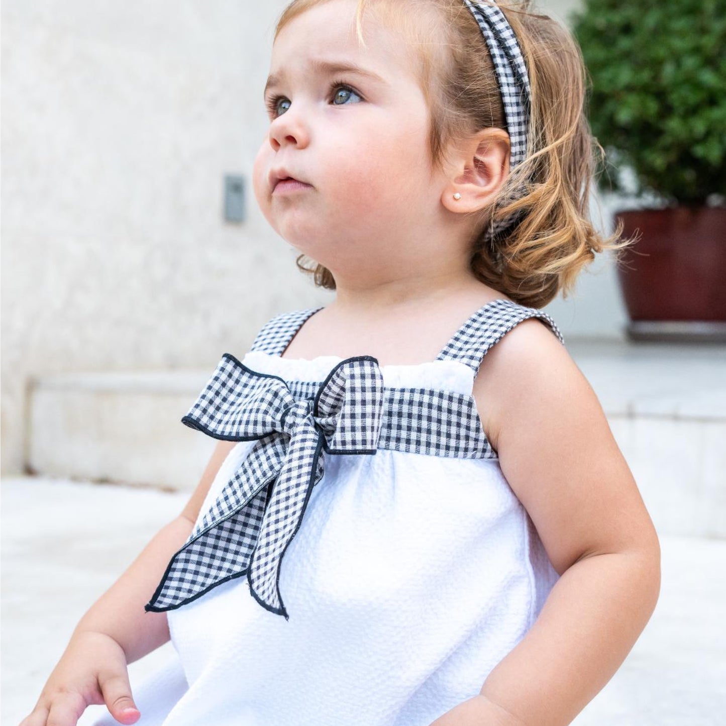 Vestido Black and White